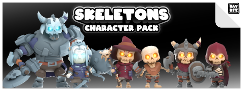 KayKit Skeleton Pack