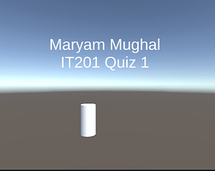 MaryamMughal-IT201-Quiz1