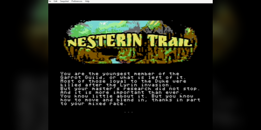 Cover image for Nesterin Trail [C64]