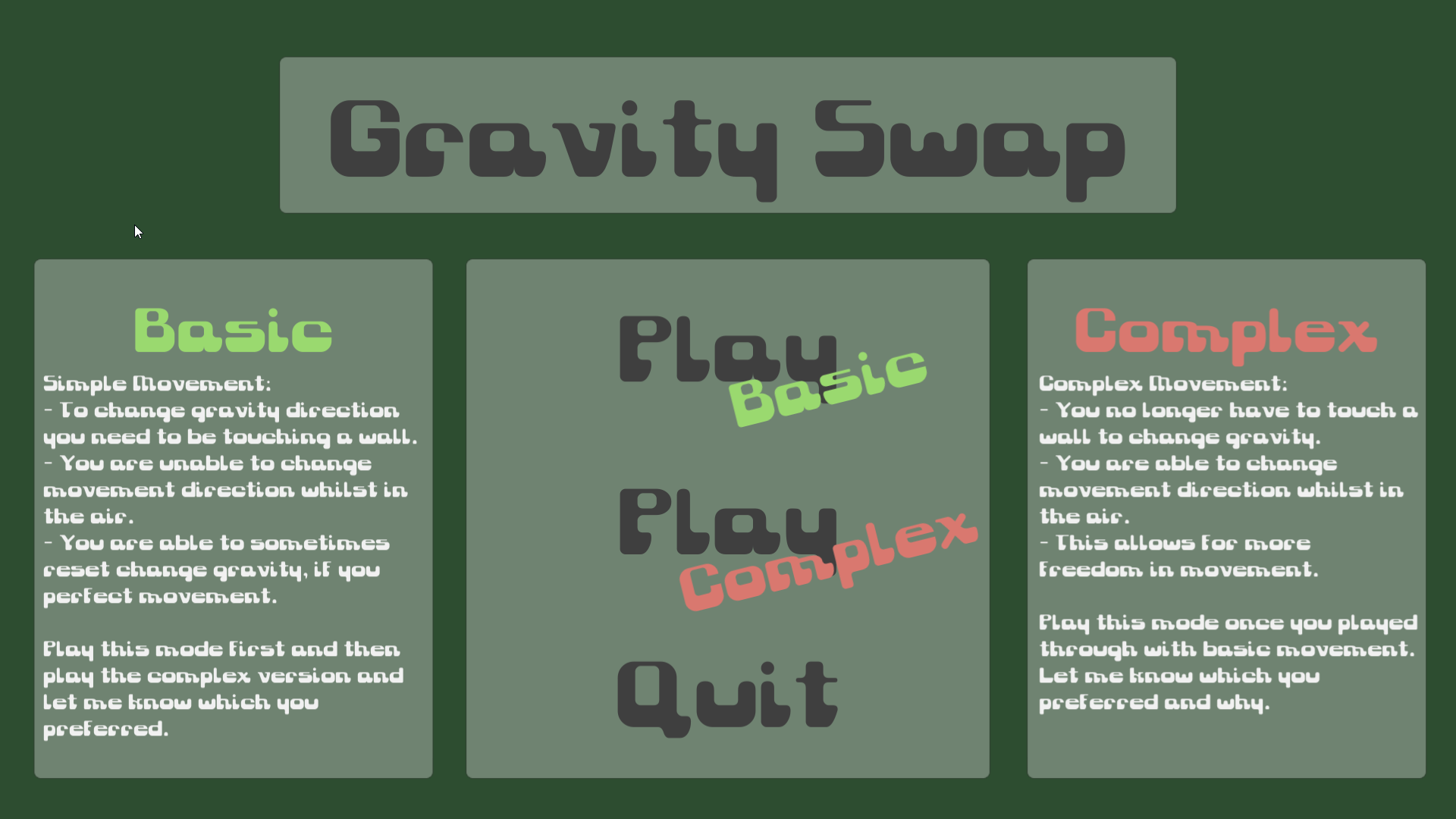 Cover image for Gravity Swap