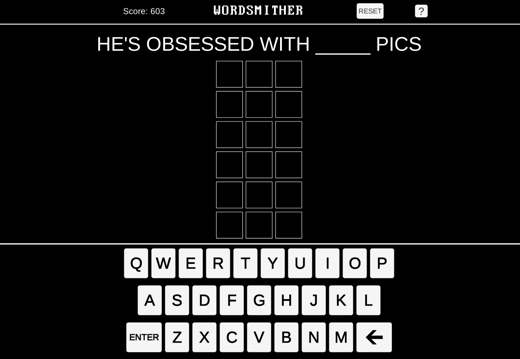 Wordsmither by firstplayerstudios