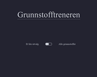 Grunnstofftreneren