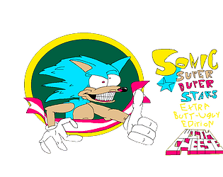 Sonic super duper stars extra butt-ugly edition with cheese