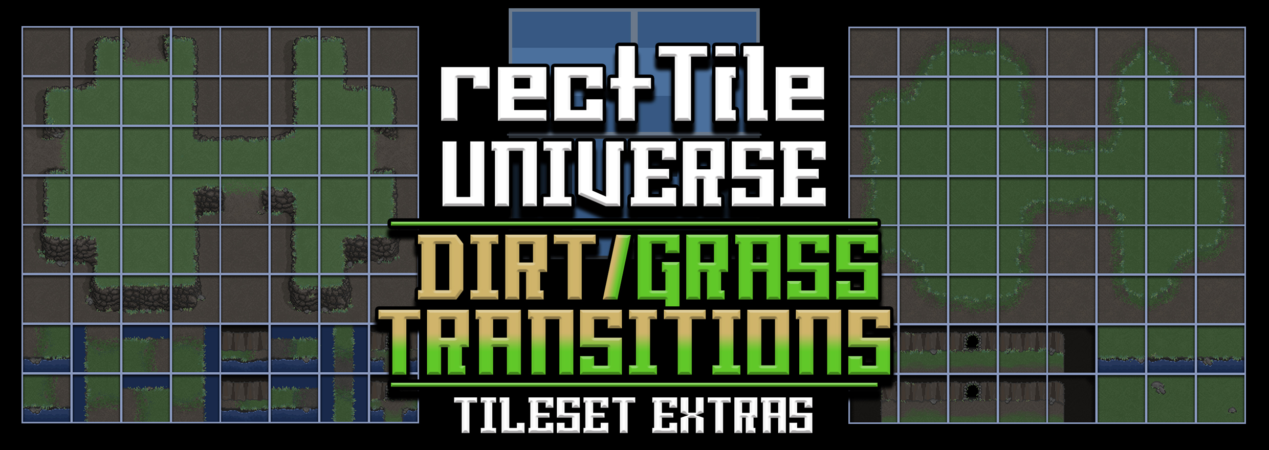 rectTile Universe: Dirt/Grass Transitions