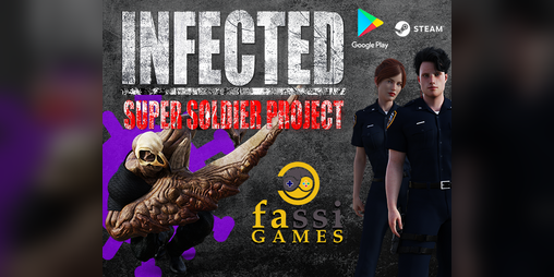 Cover image for INFECTED - Super Soldier Project (SURVIVAL HORROR)
