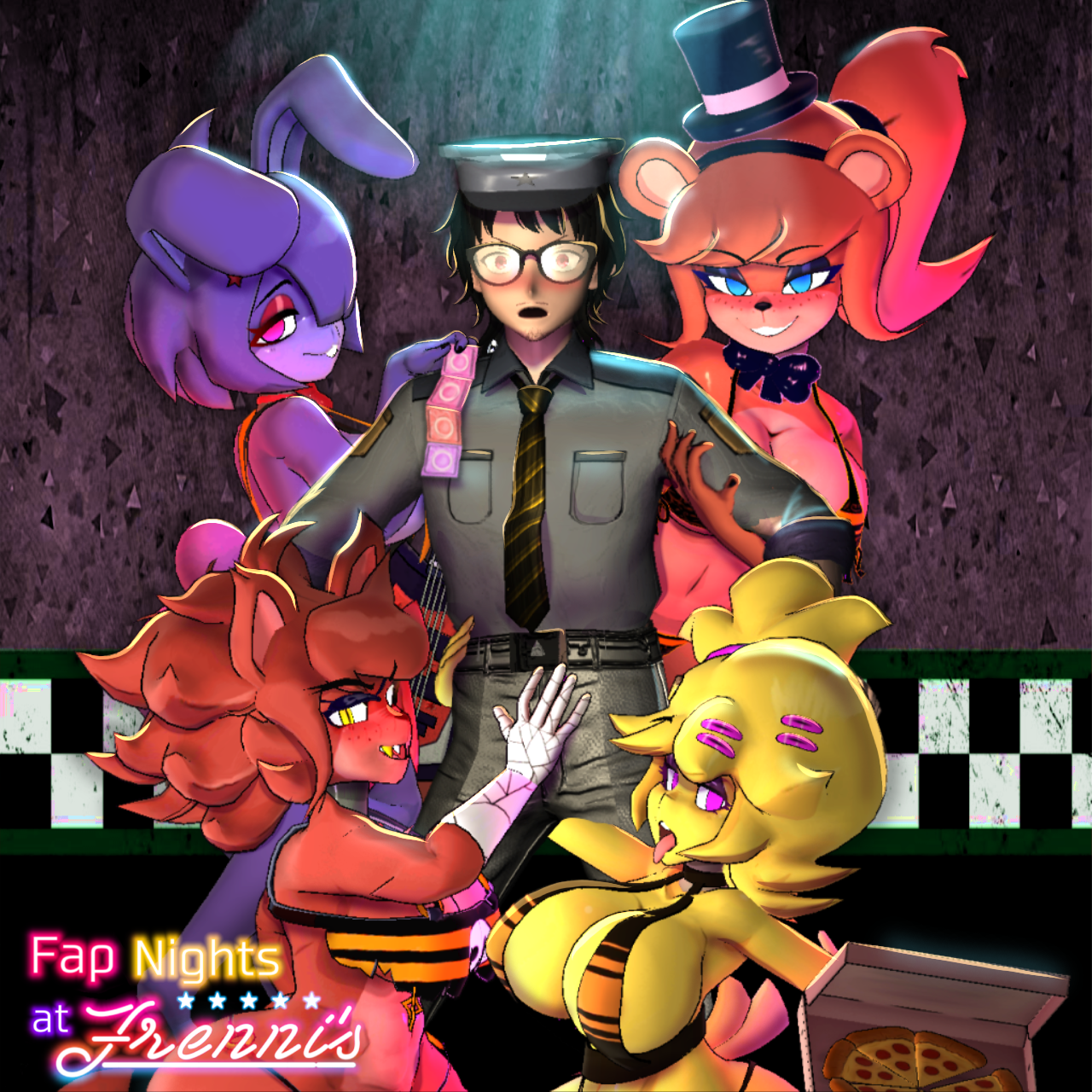 Five nights at frennis characters