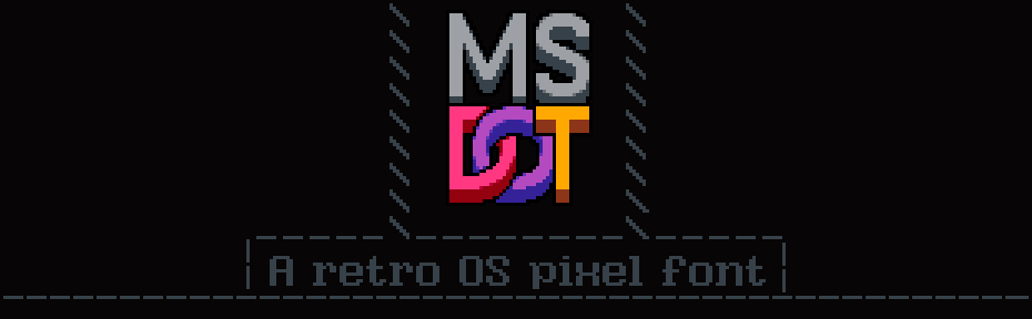 [MS-DOT] Pixel Art Font