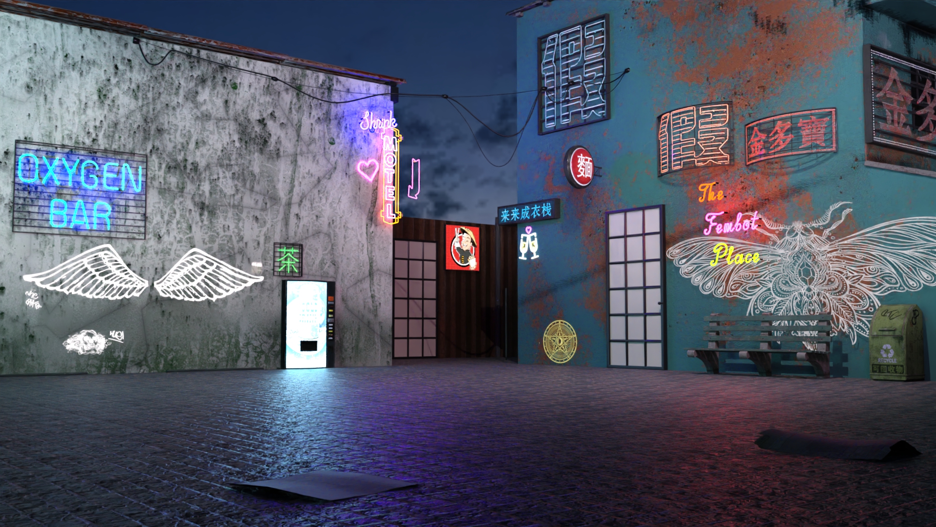 Cover image for Fembot Square (a kinetic giantess game PROLOGUE)