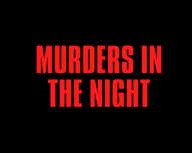 Murders in The Night cover