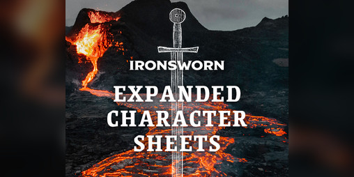 Cover image for Ironsworn Expanded Character Sheets