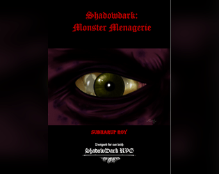 Shadowdark Monster Menagerie  