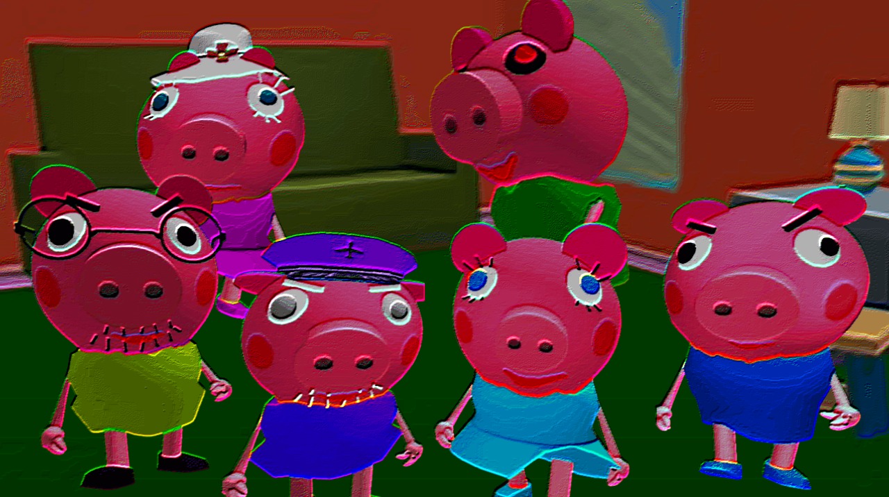 Piggies Pigs Revenge Family Neighbor
