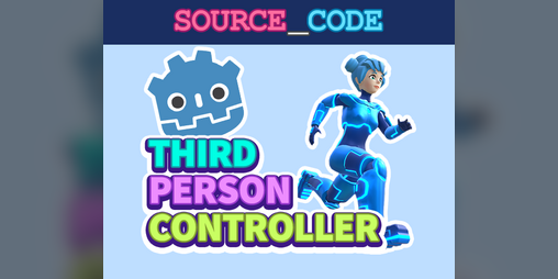 Cover image for Godot 4 Third Person Controller - Source Code