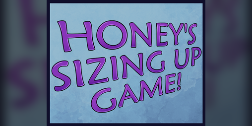 Cover image for Honey's Sizing Up Game!