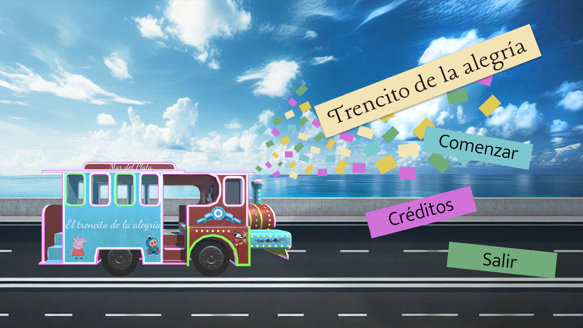 Cover image for Trencito de la alegria