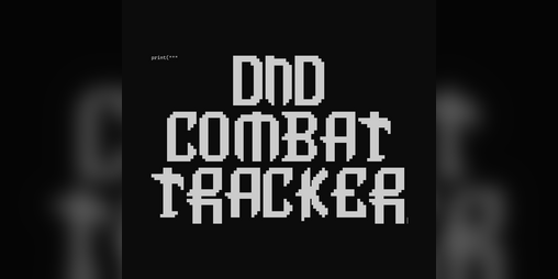 Cover image for DnD Combat Tracker
