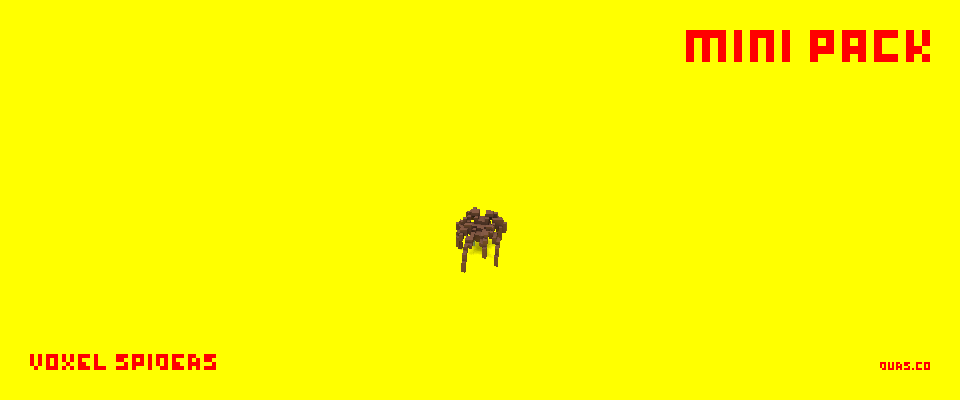 Voxel Spiders