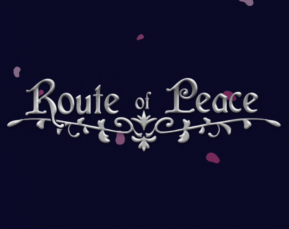 Route of peace by green tale