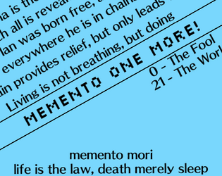 MEMENTO ONE MORE!  