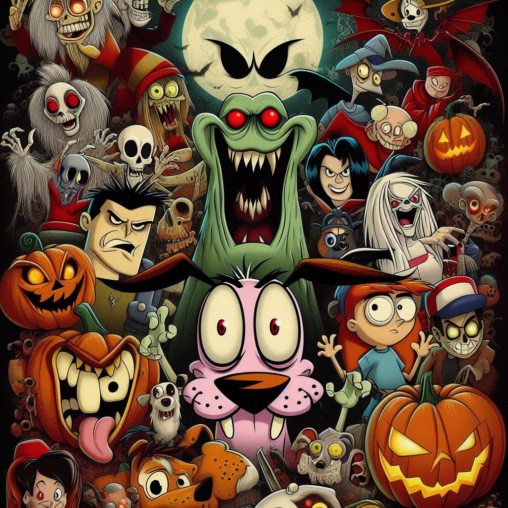 2000's cartoon network horror game - itch.io