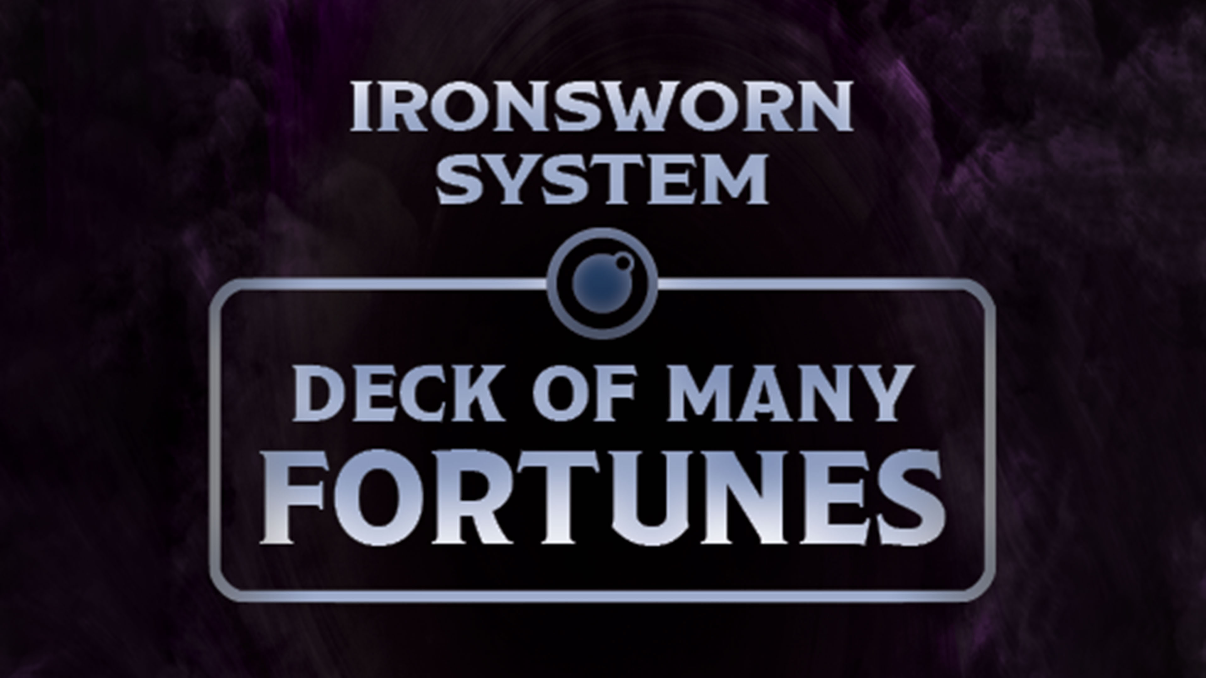 Deck of Many Fortunes (for Ironsworn & Starforged)