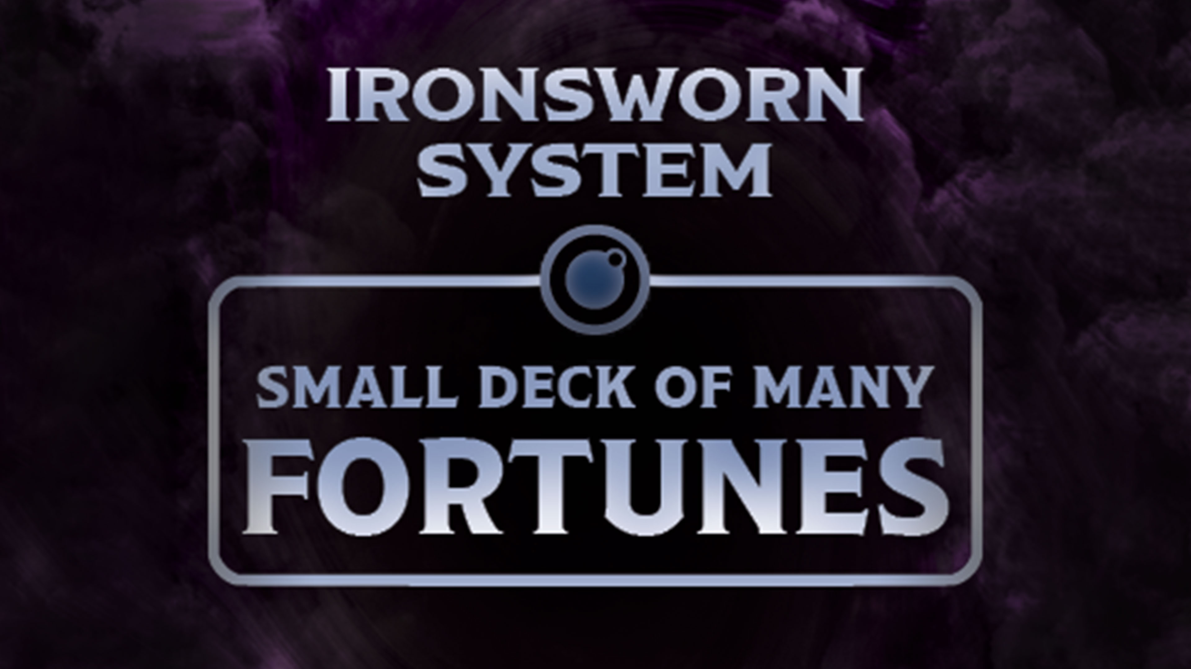 Small Deck of Many Fortunes (for Ironsworn & Starforged)