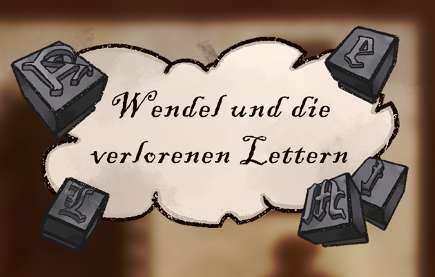 Cover image for Wendel und die verlorenen Lettern