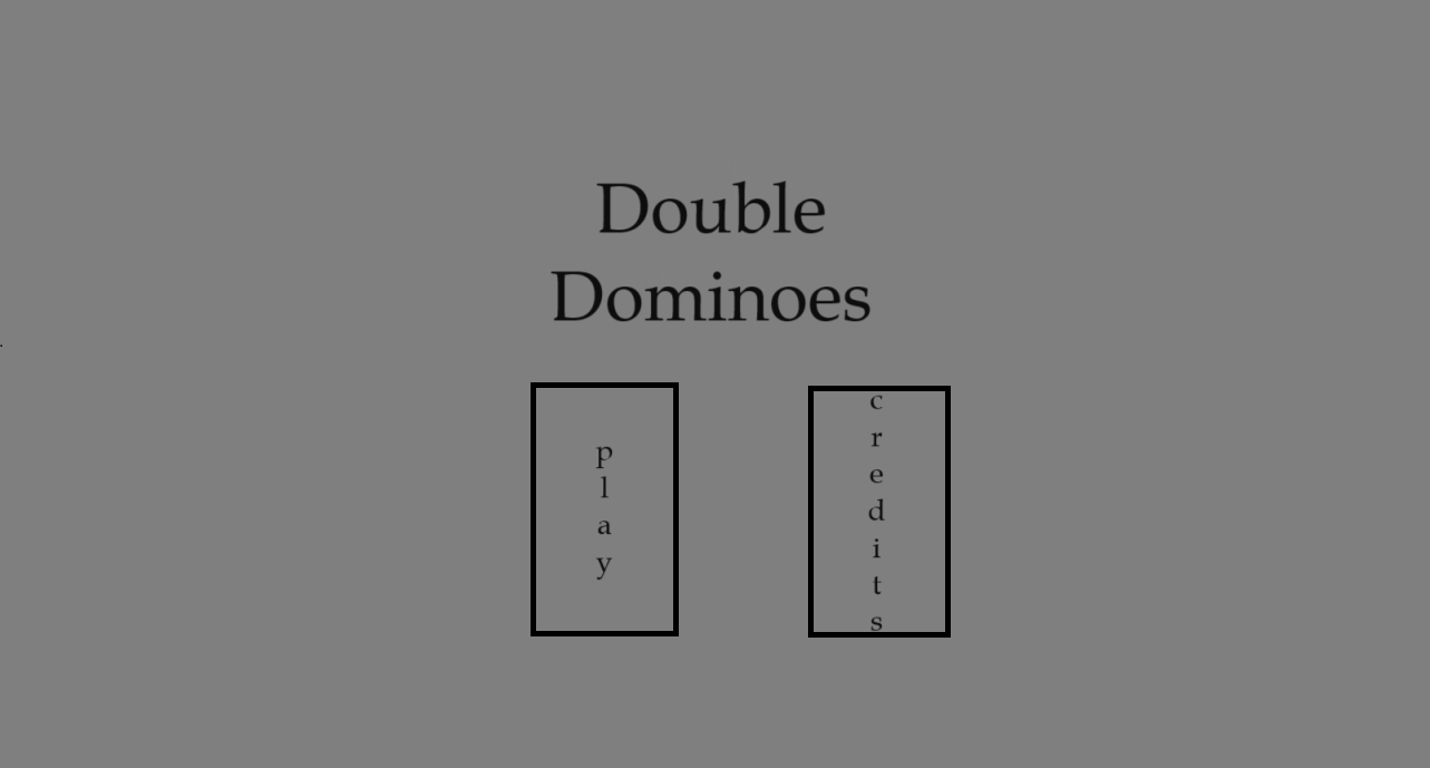Double Dominoes