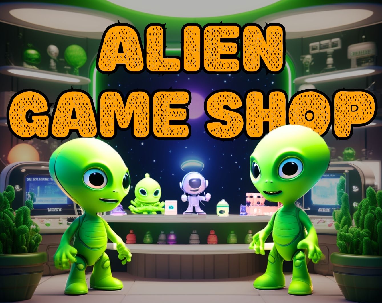Cover image for Alien Game Shop