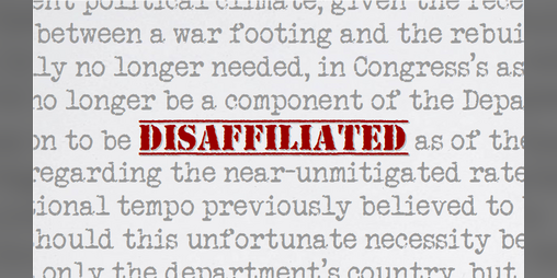 Cover image for Disaffiliated