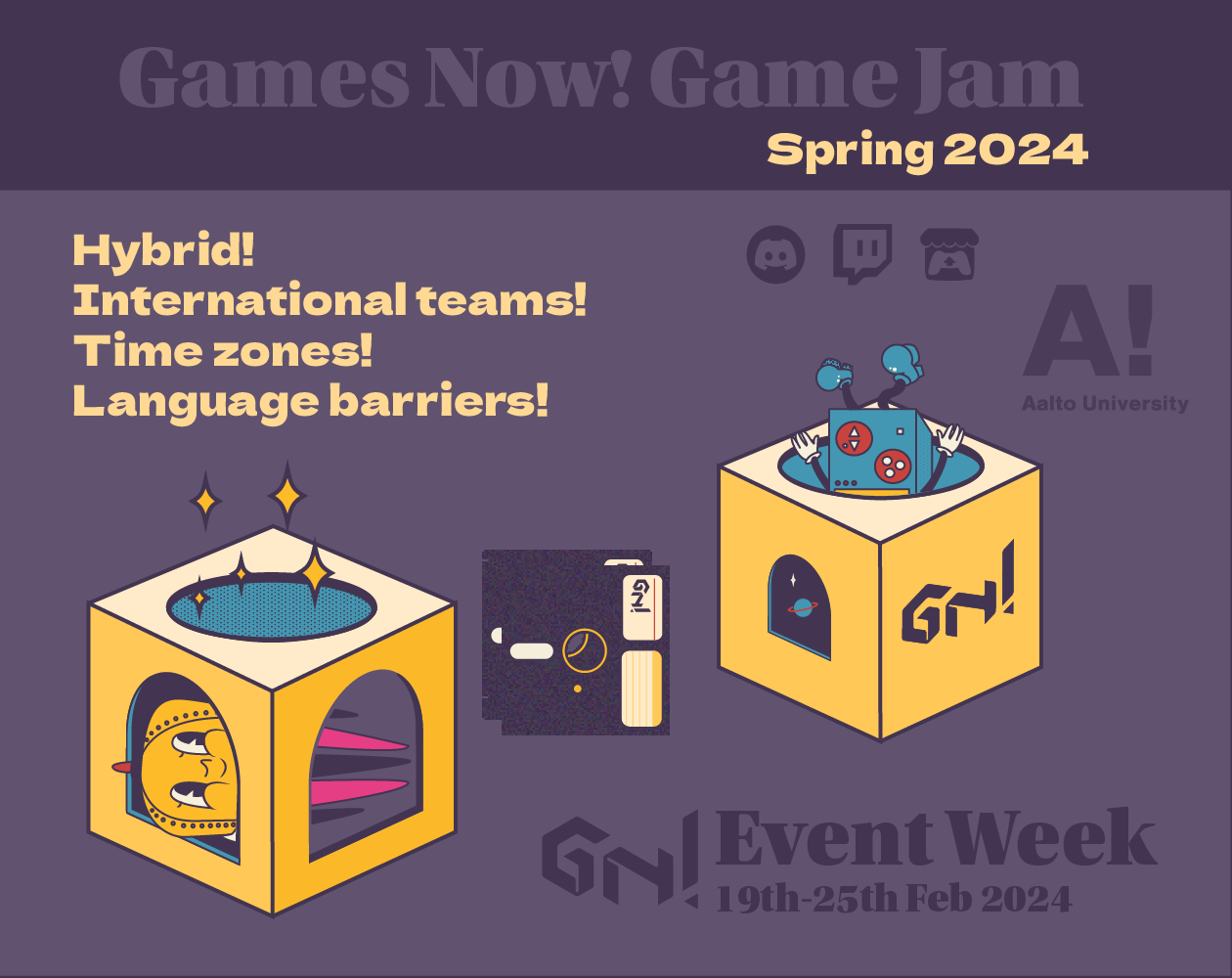Games Now! Game Jam - Spring 2024 - itch.io