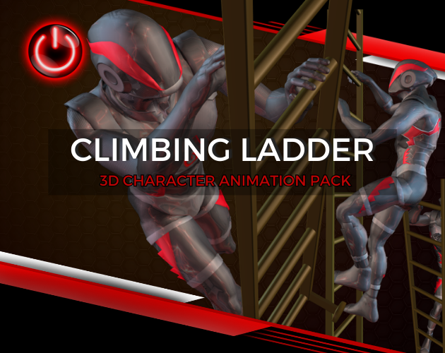 Climbing Ladder Animation Pack by MoCap Online