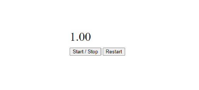 Stopwatch game
