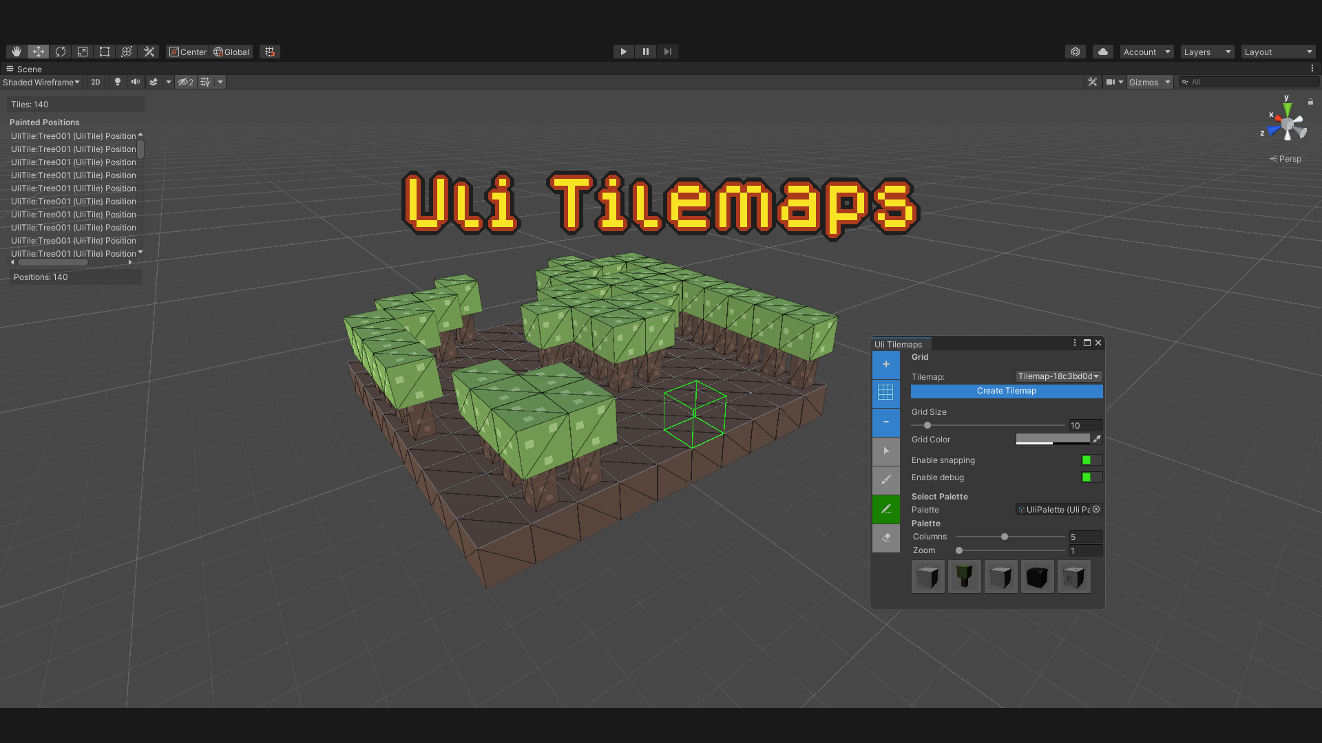 Uli Tilemaps for Unity 2020.3.24f1+