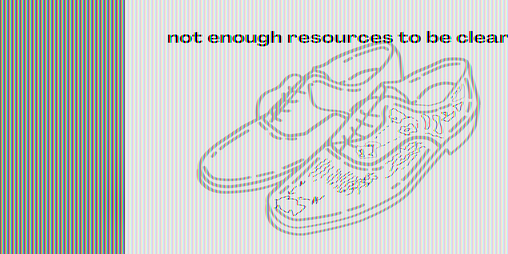 Cover image for not enough resources to be clear