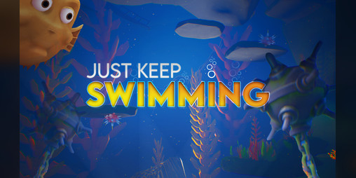 Cover image for Just Keep Swimming