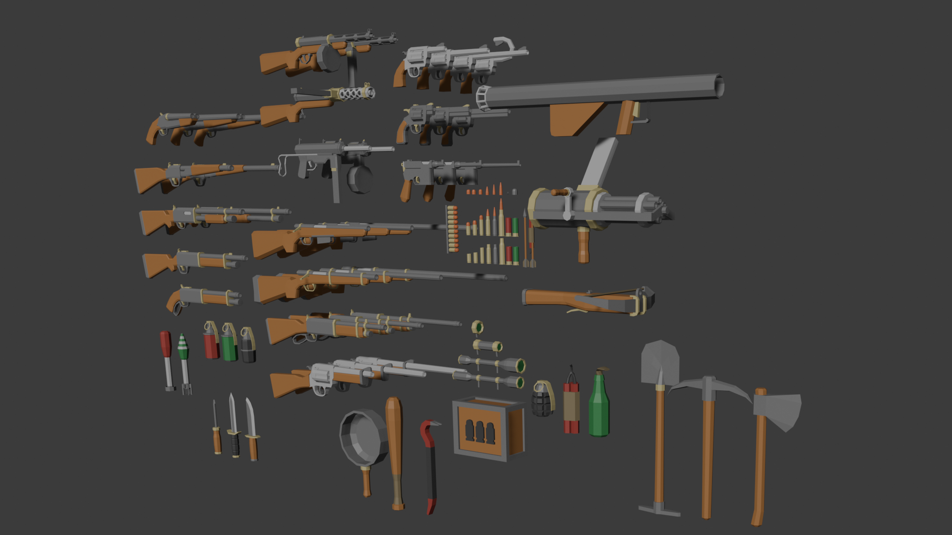 Max's Weapons Pack by Maxime-RYCKEWAERT