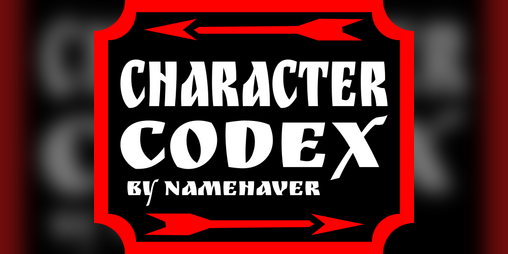 Cover image for Character Codex