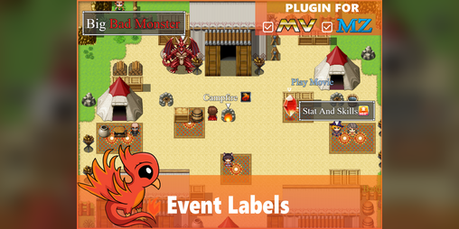 Cover image for Event Labels X for RPG Maker