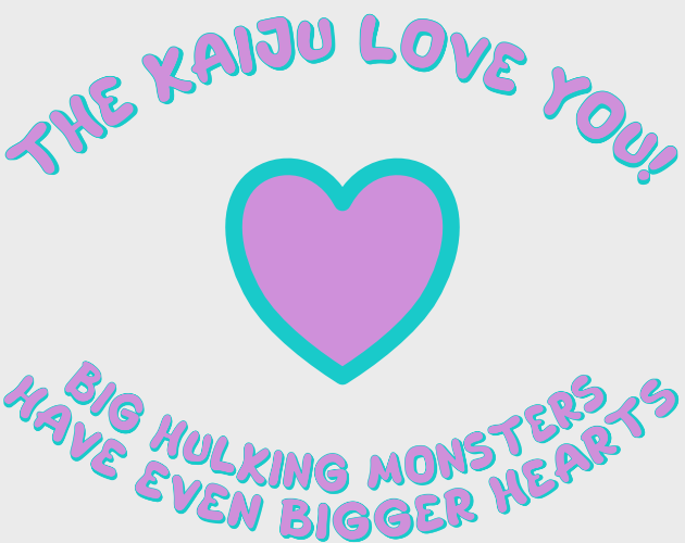 Cover image for The Kaiju Love You!