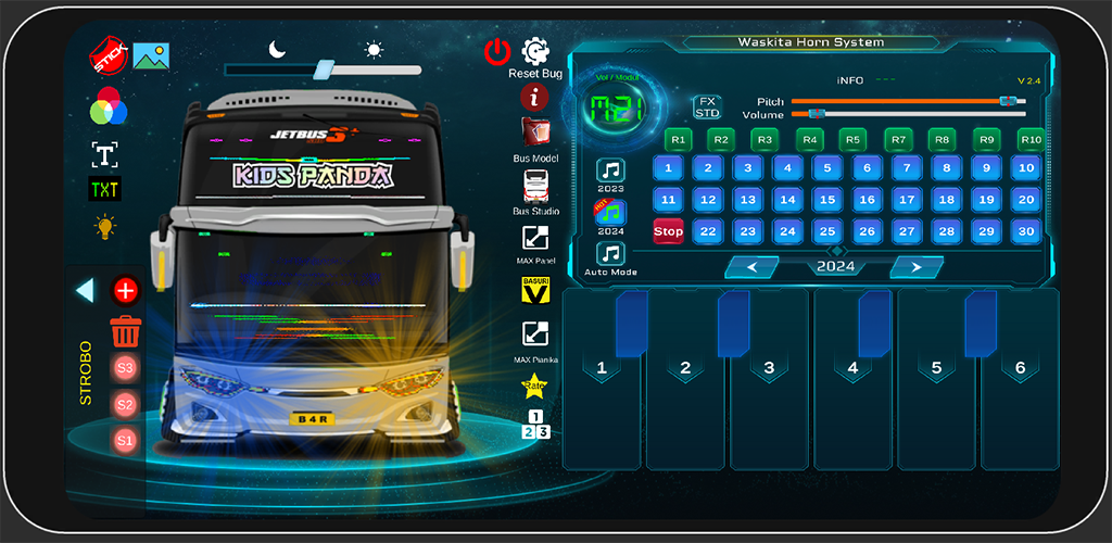 Pianika Bus Telolet Basuri V24 - Versi 2.4.6