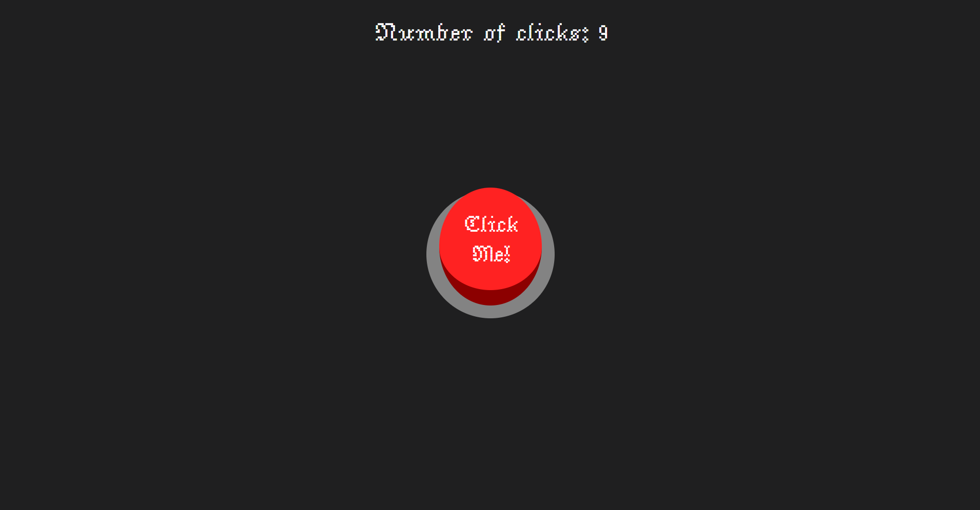 Red Button Clicker by Sad Gabi