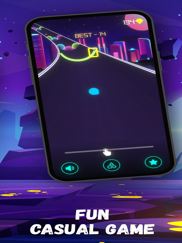colored ball – speedball rush