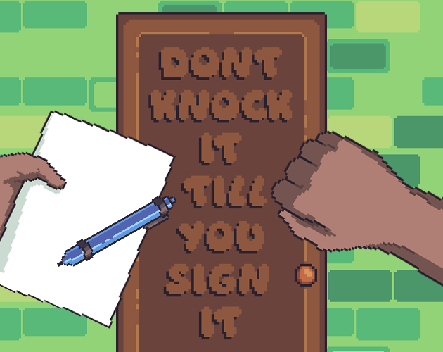 Cover image for Dont Knock It Till You Sign It