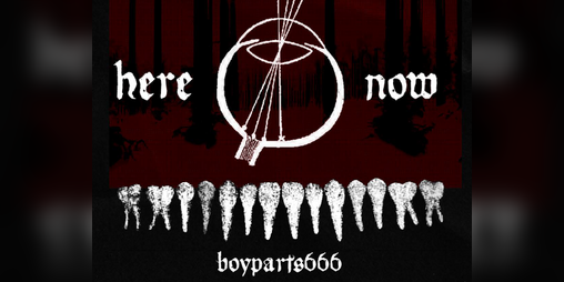 Cover image for Here + Now: A microfiction collage zine by Boyparts666