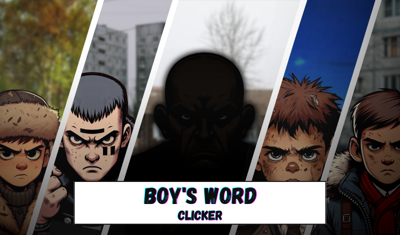 Boys word clicker