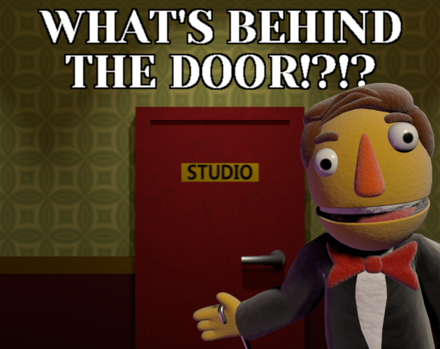 WHAT'S BEHIND THE DOOR!?!? by Pish