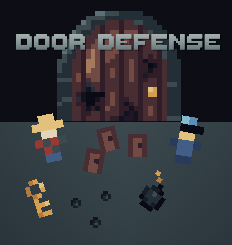 Door Defense by ChristianForeman for Brackeys Game Jam 2024.1 itch.io