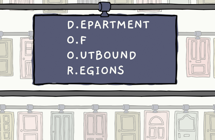 Cover image for D.epartment O.f O.utbound R.egions