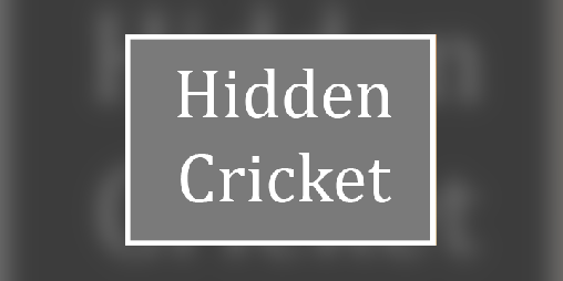 Cover image for Hidden Cricket